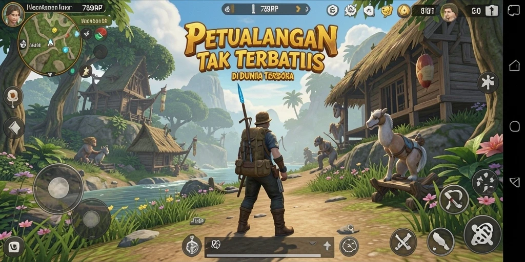 Gameplay menarik di dunia terbuka 789RP yang luas dan dinamis.
