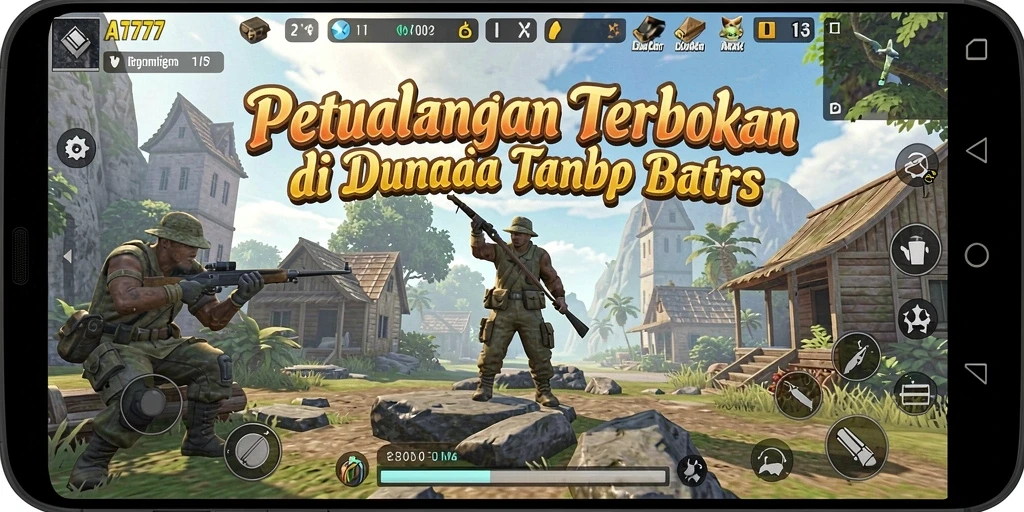Gameplay seru di dunia terbuka AT777 penuh petualangan.