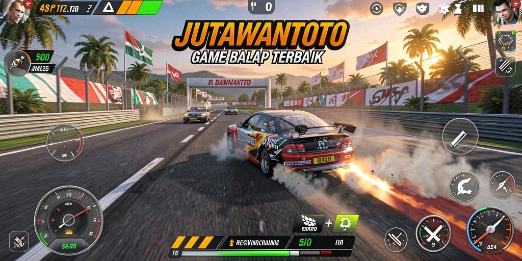 Tampilan gameplay JUTAWANTOTO yang penuh aksi dan adrenalin.