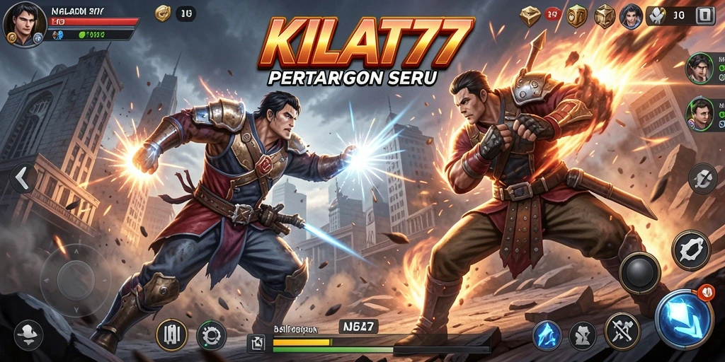 Tampilan menarik dari pertarungan seru di KILAT77.
