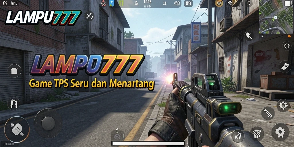 Tampilan gameplay seru dan mendebarkan dari LAMPU777.