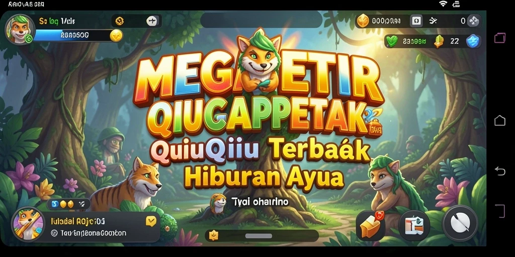 Tampilan gameplay seru dari MEGAPETIR QiuQiu.