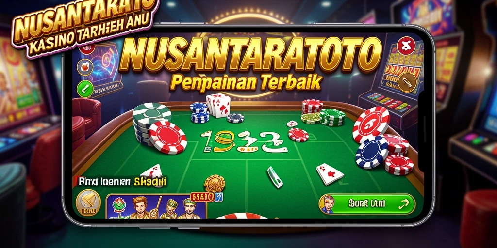 Tampilan gameplay seru dari NUSANTARATOTO dengan berbagai pilihan permainan Kasino.