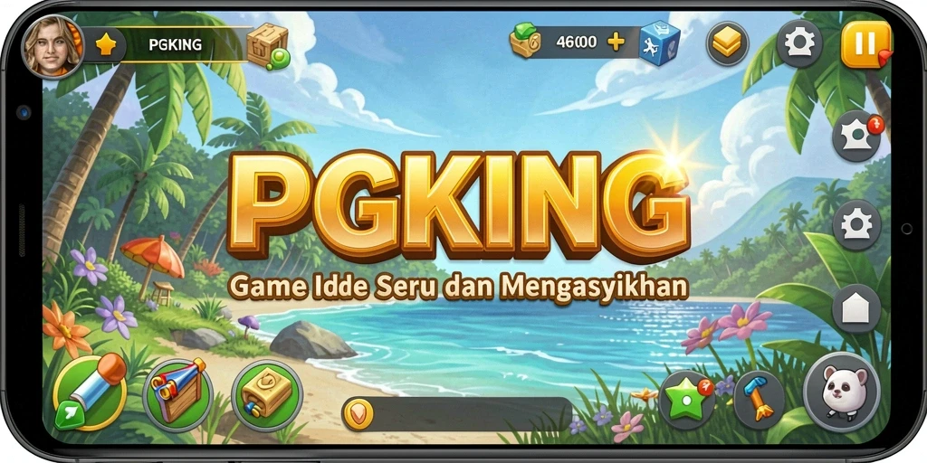 Screenshot PGKING menunjukkan gameplay Idle yang menarik dan seru.