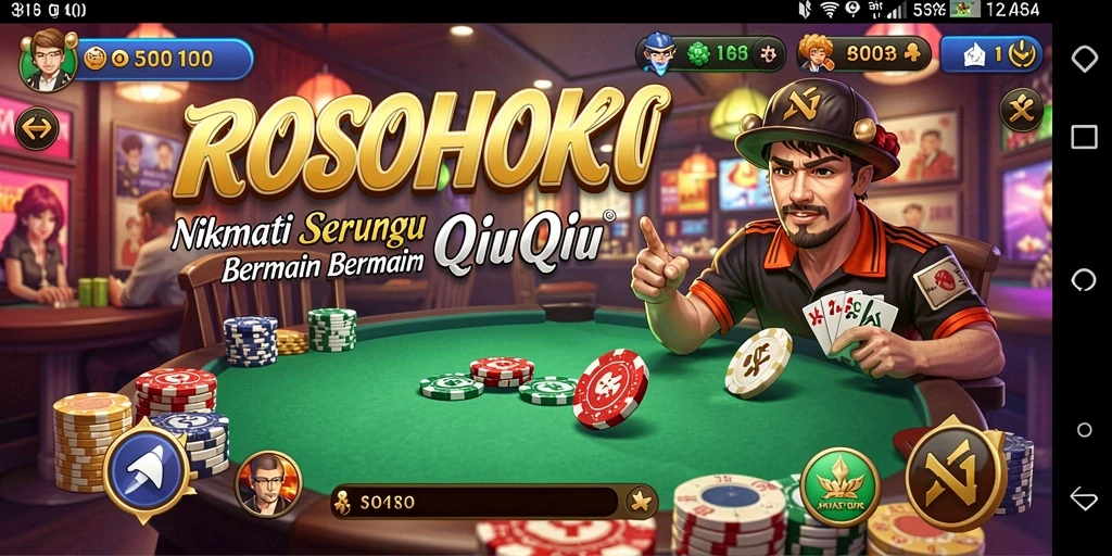 Tampilan gameplay seru di ROSOHOKI, hadirkan keseruan QiuQiu.